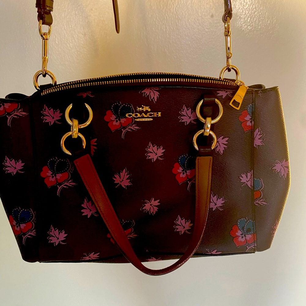 A Coach Floral Bag